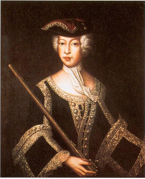 Georg Weissmann Portrait of Maria Antonia of Furstenberg oil painting image